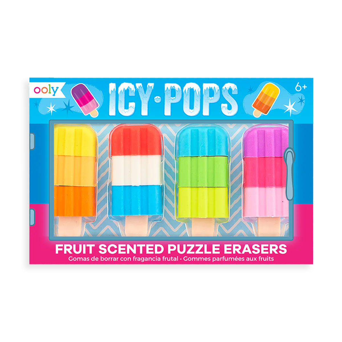 OOLY BORRADORES ROMPECABEZAS PERFUMADOS ICY POPS