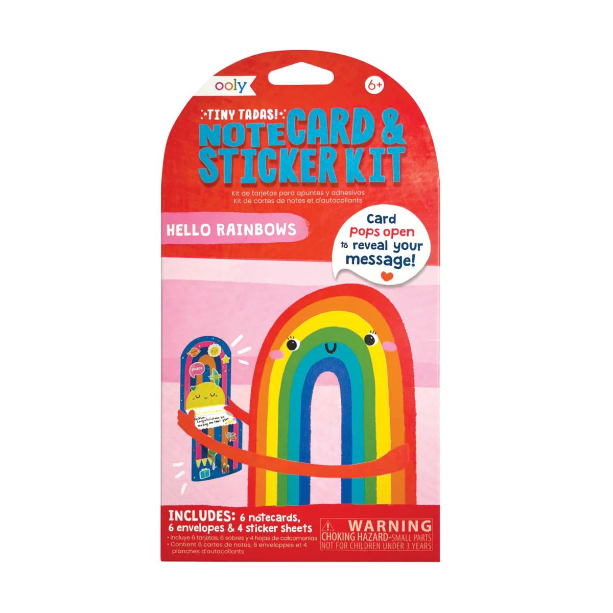 OOLY TARJETAS Y CALCOMANIAS ARCOIRIS