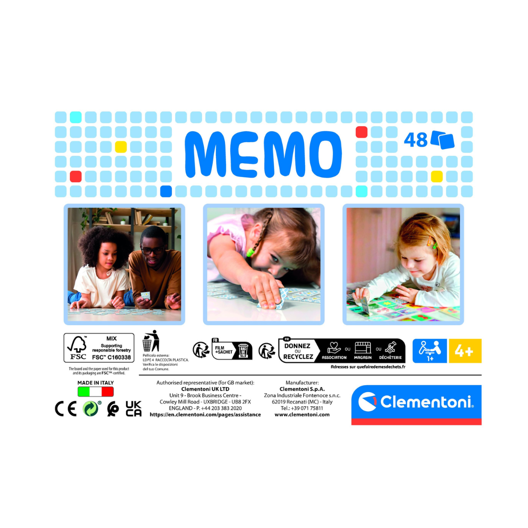 JUEGO EDUCATIVO MEMO COLORES