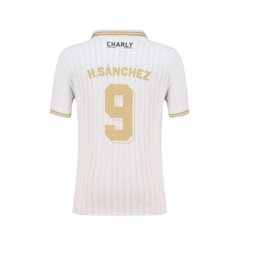 JERSEY CHARLY LEYENDAS HUGO SÁNCHEZ COLOR BLANCO NIÑO