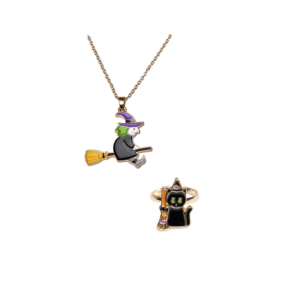 COLLAR BRUJA CON ANILLO