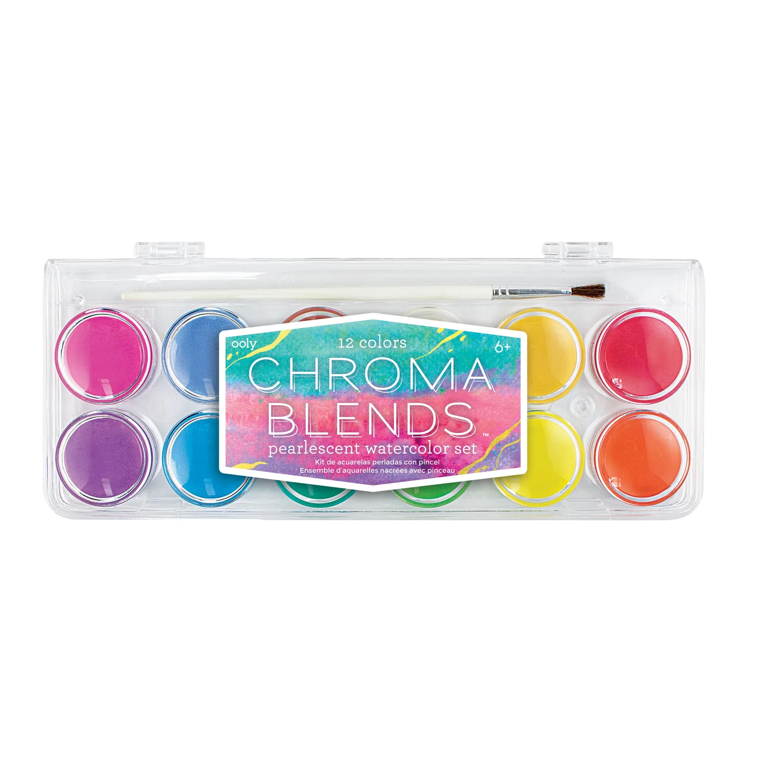 OOLY SET DE ACUARELAS CHROMA BLENDS PERLADO