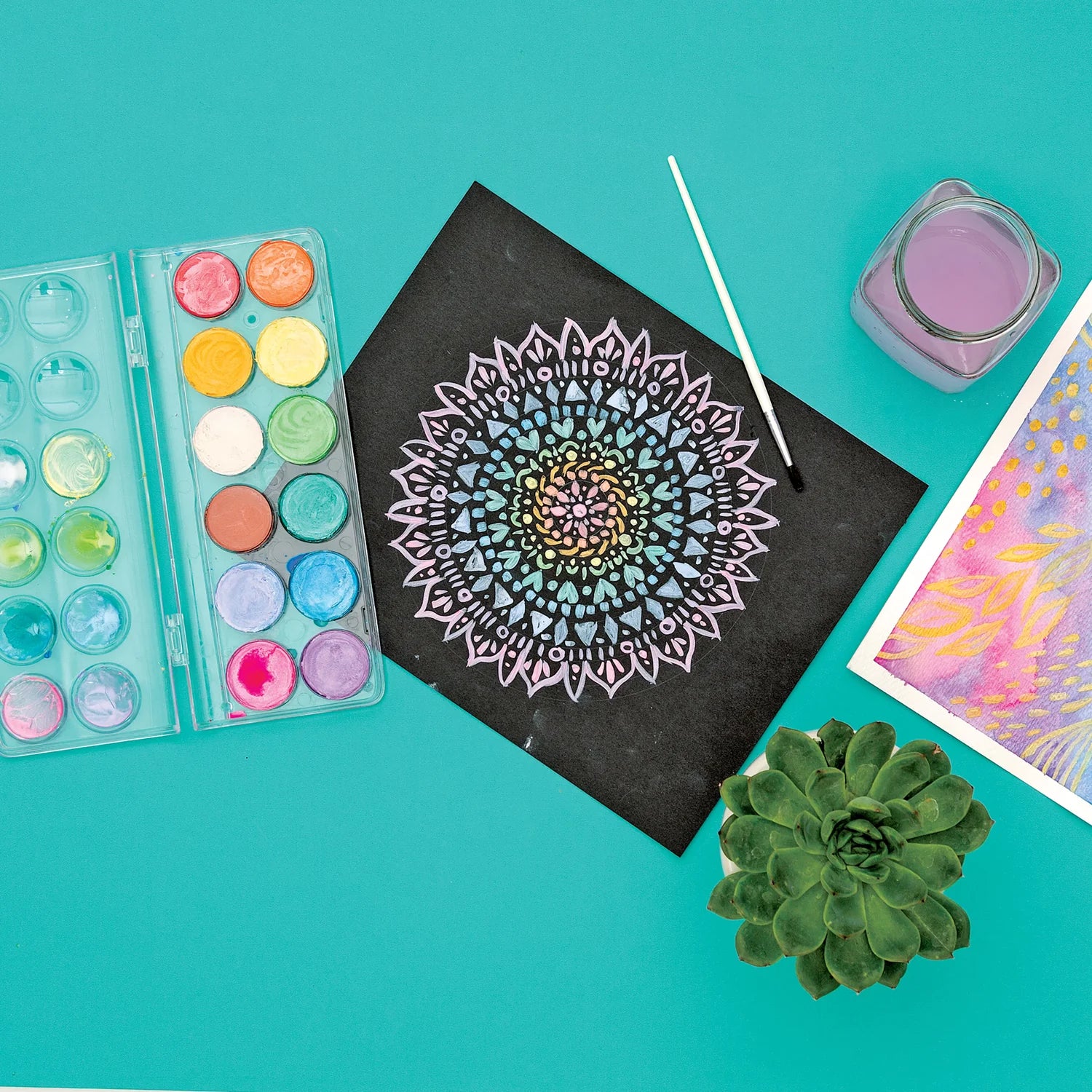 OOLY SET DE ACUARELAS CHROMA BLENDS PERLADO