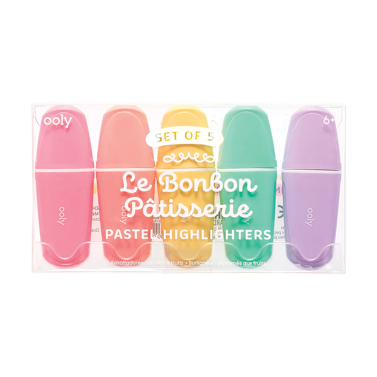 OOLY MARCATEXTOS PASTEL LE BONBON SET DE 5