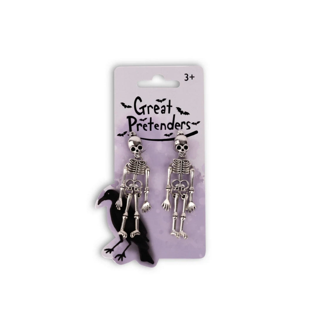 SPOOKY SCARY SKELETON CLIP