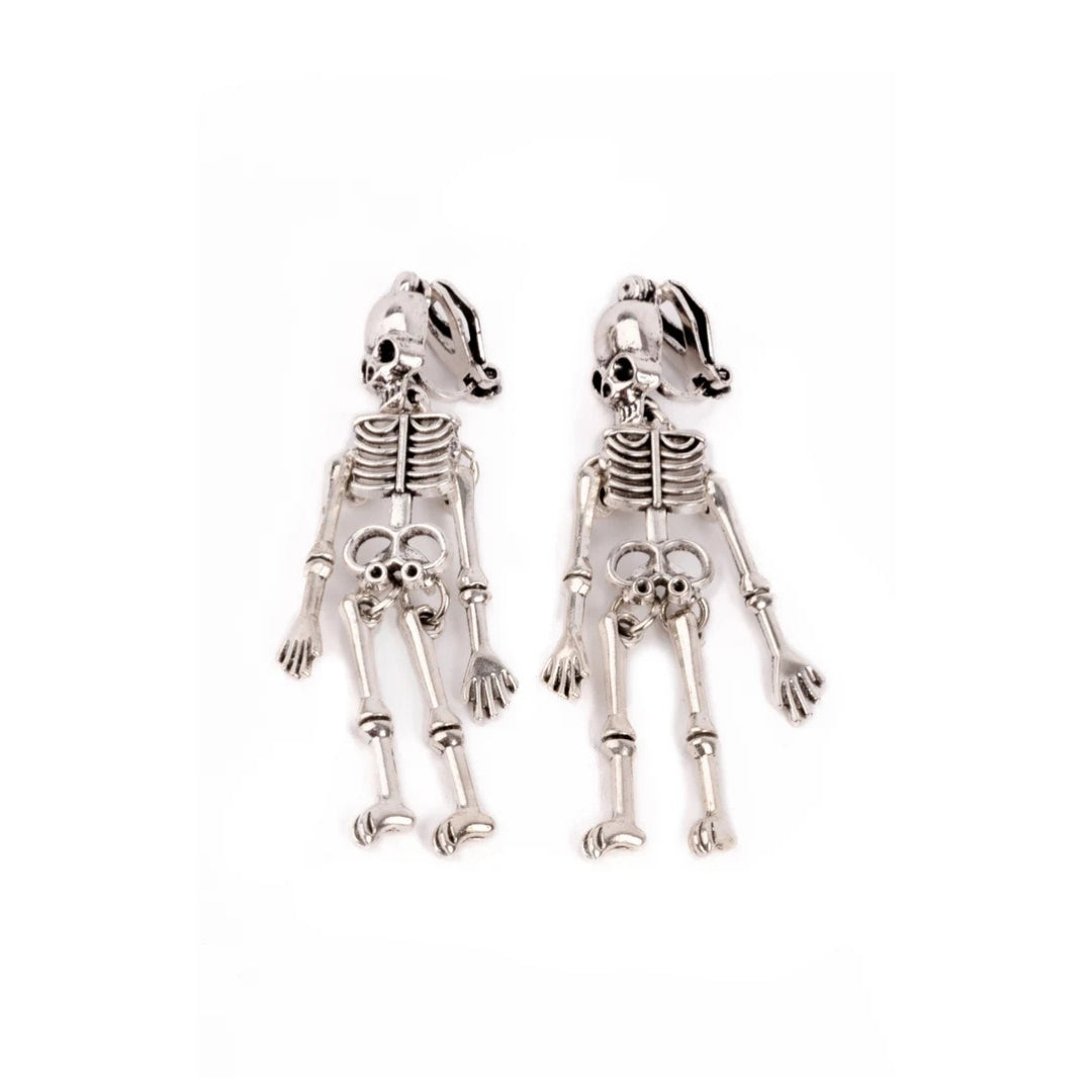 SPOOKY SCARY SKELETON CLIP