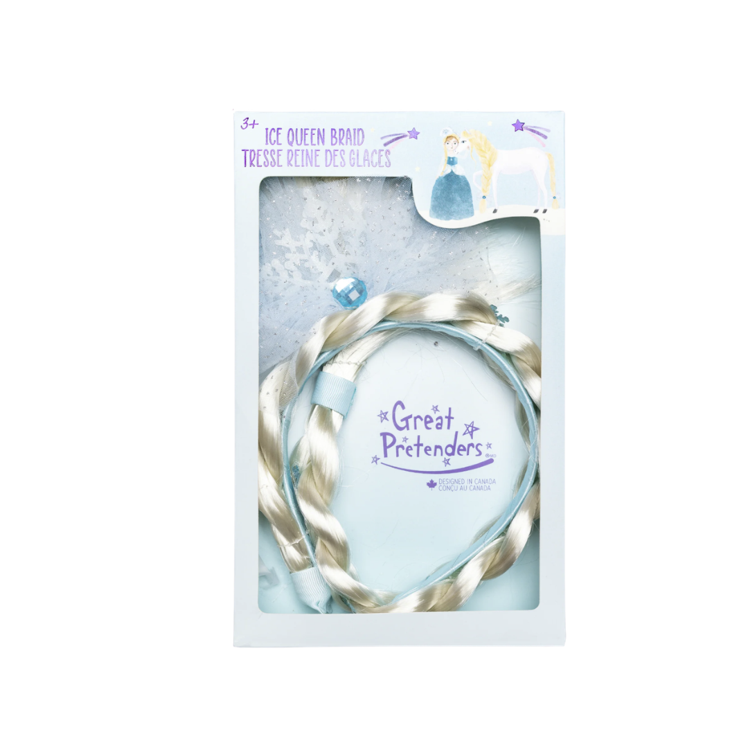 GREAT PRETENDERS DIADEMA TRENZADA PRINCESA DE LA NIEVE