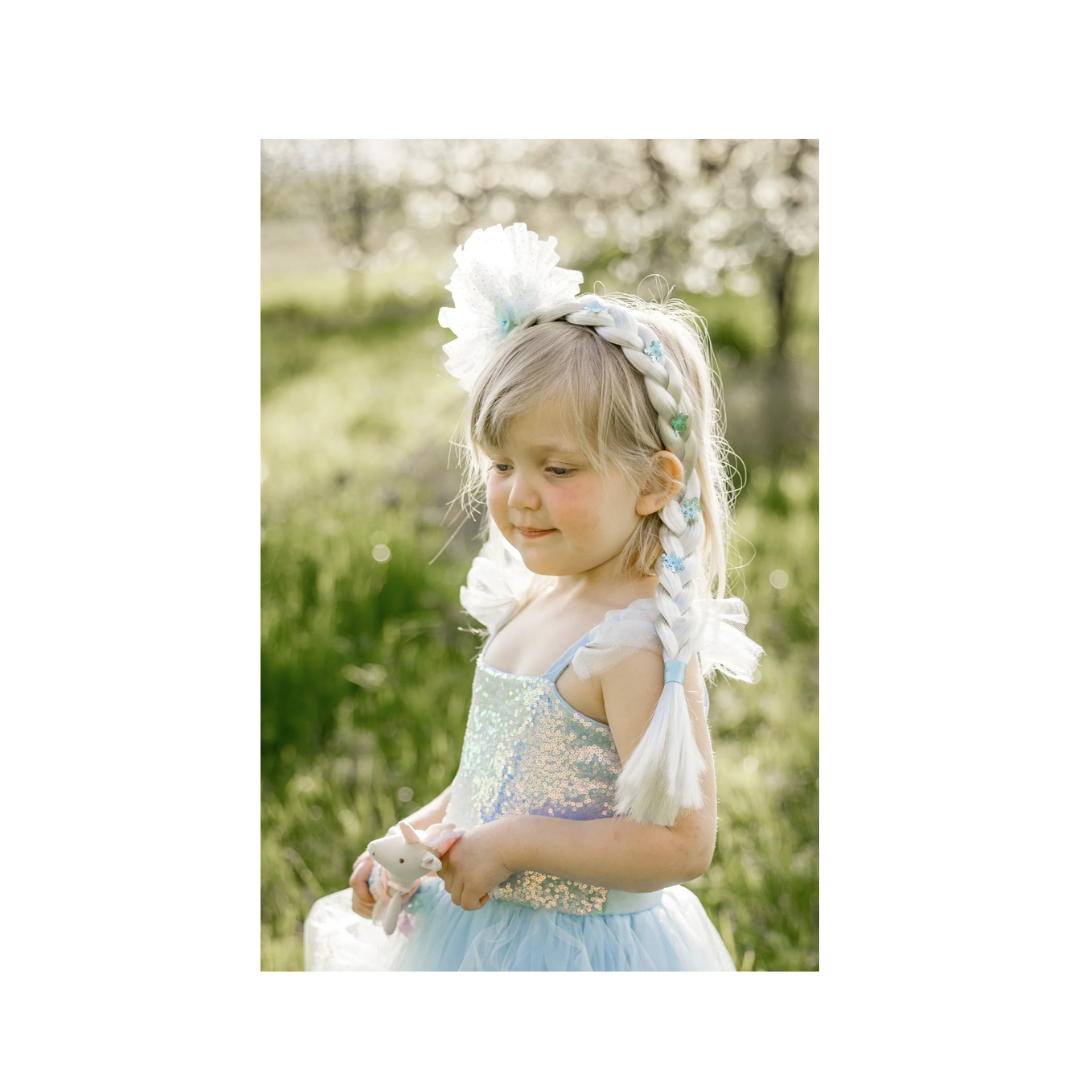 GREAT PRETENDERS DIADEMA TRENZADA PRINCESA DE LA NIEVE
