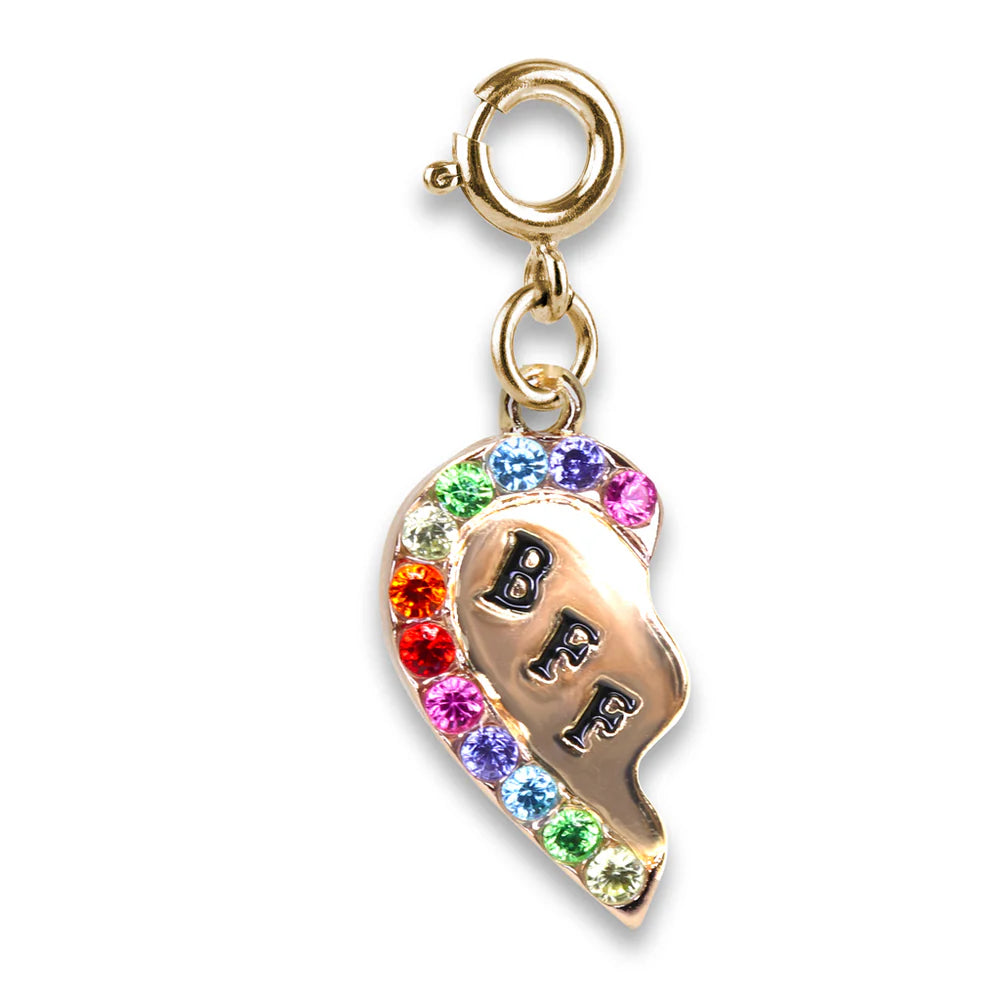 CHARM BFF CORAZÓN ROTO GOLD