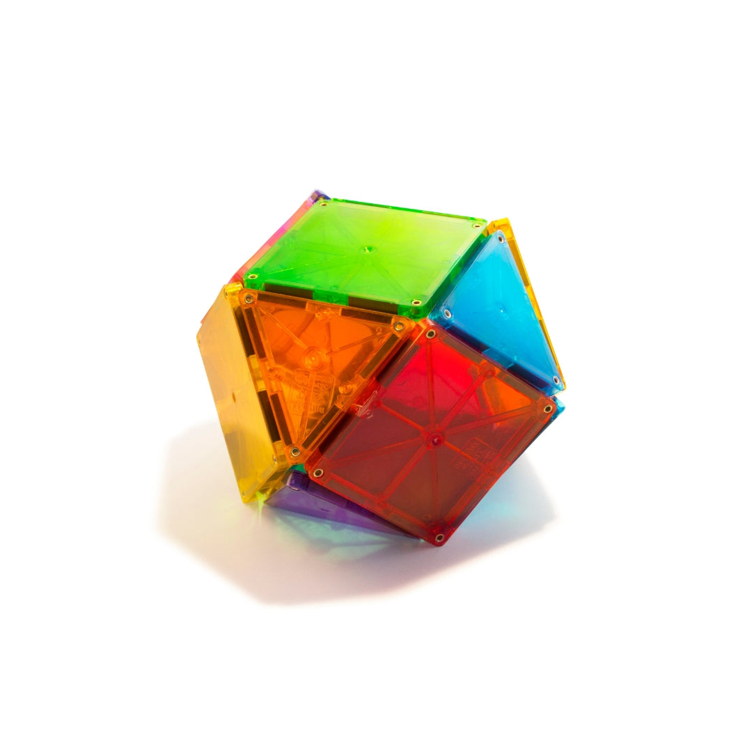 MEGADIDACTICA MAGNATILES CLEAR COLORS