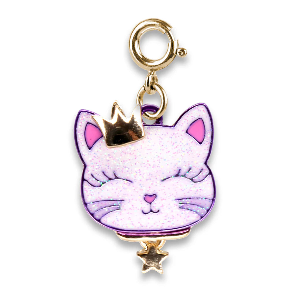 CHARM DE PRINCESA GATITA DORADA