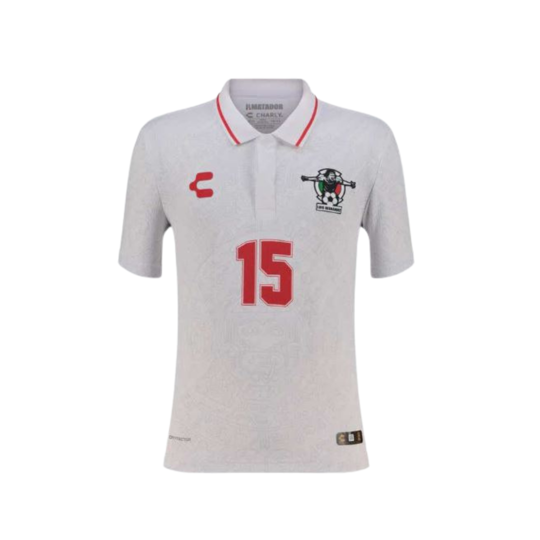 JERSEY CHARLY LEYENDAS LUIS HERNÁNDEZ EDICIÓN ESPECIAL COLOR BLANCO PARA NIÑO