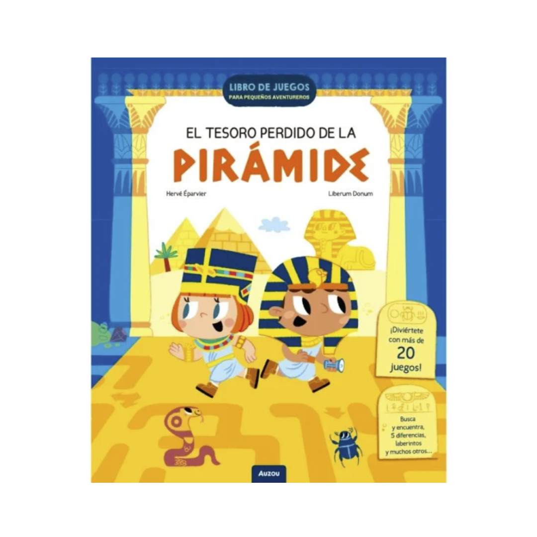 LIBRO EL TESORO PERDIDO EN LA PIRAMIDE