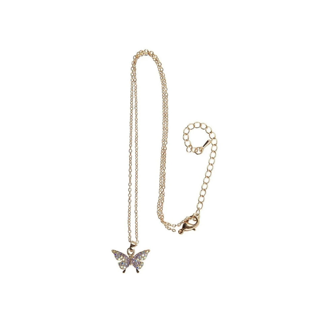GREAT PRETENDERS COLLAR DE GEMA DE MARIPOSA