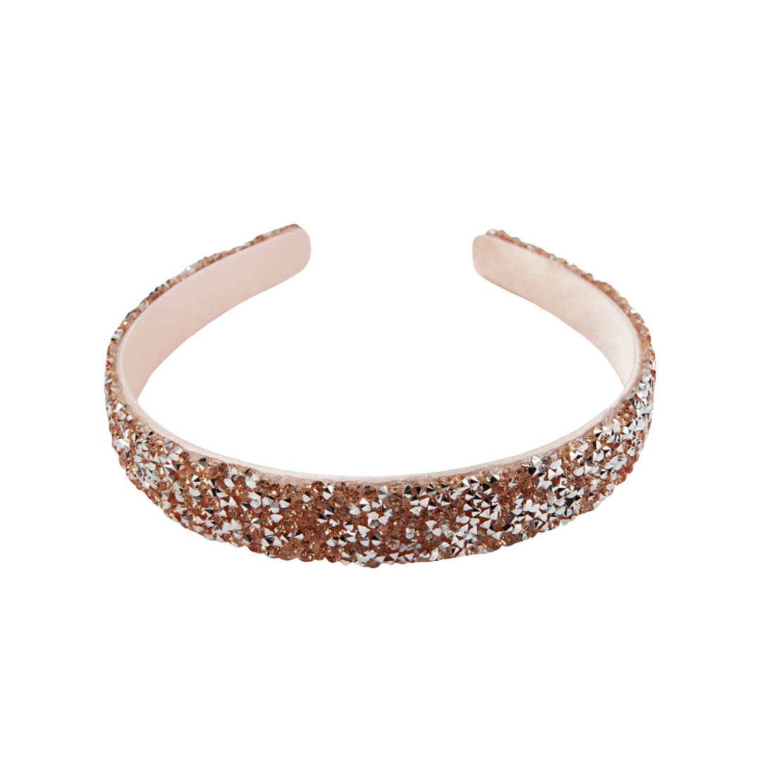 GREAT PRETENDERS DIADEMA DE GOMA CON BRILLOS