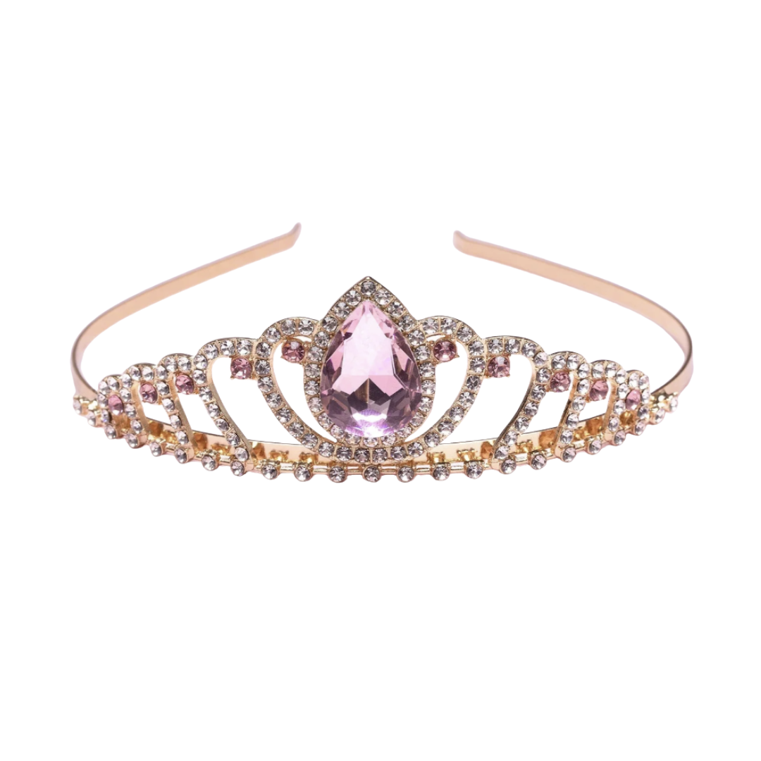 GREAT PRETENDERS  TIARA PRINCESA DIAMANTE ROSA