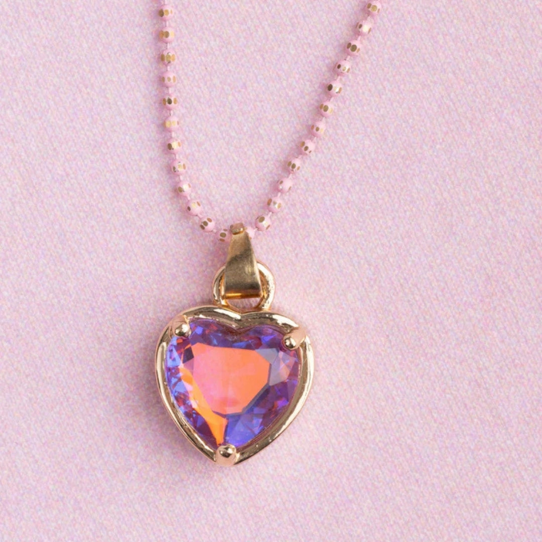 COLLAR AMOR LILA