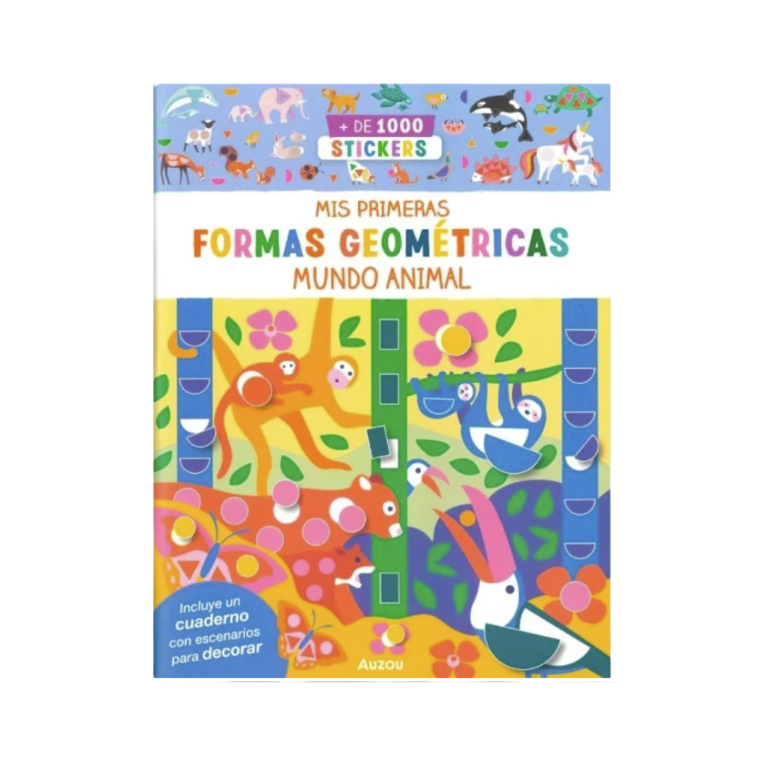 LIBRO FORMAS GEOMÉTRICAS MUNDO ANIMAL