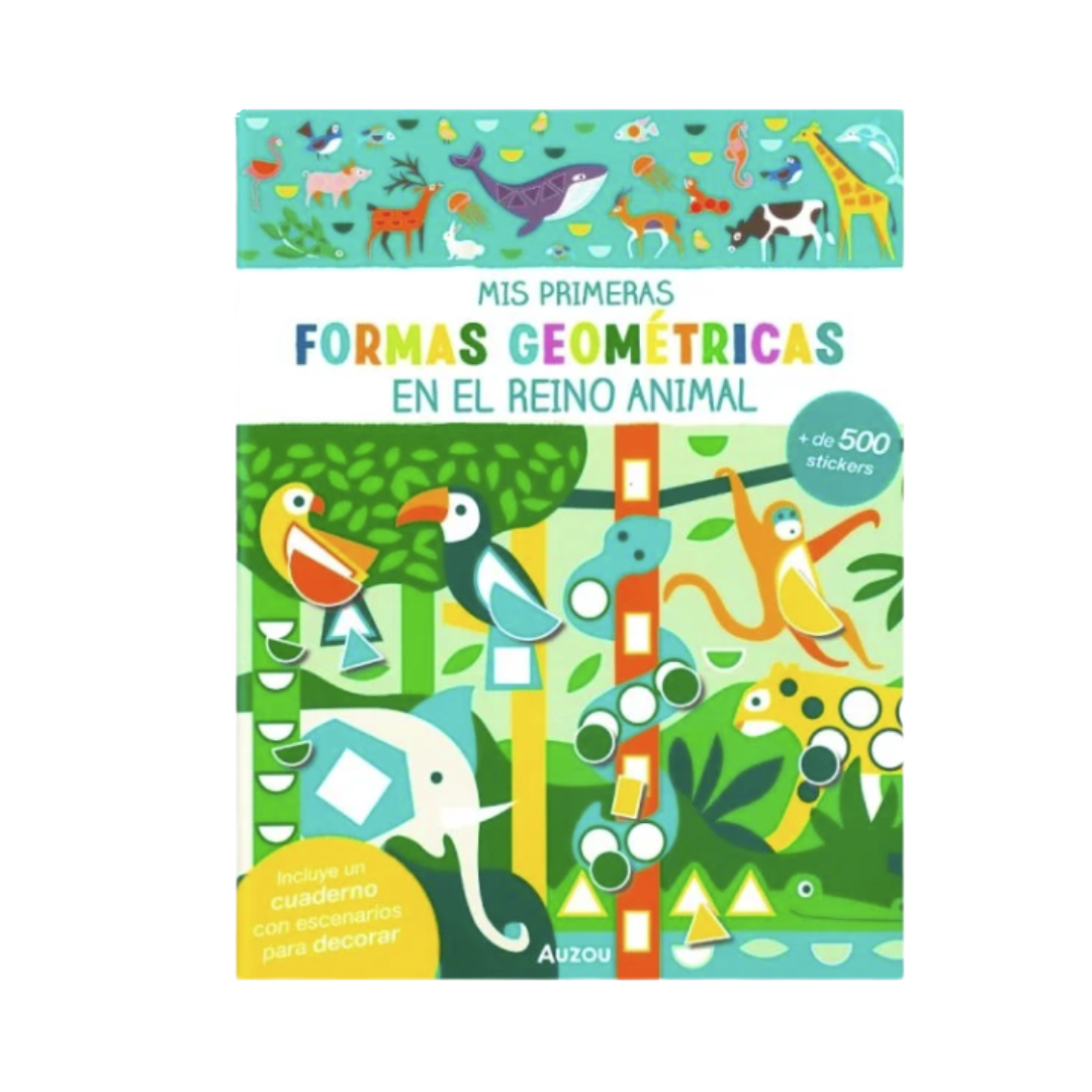 LIBRO FIGURAS GEOMÉTRICAS REINO ANIMAL