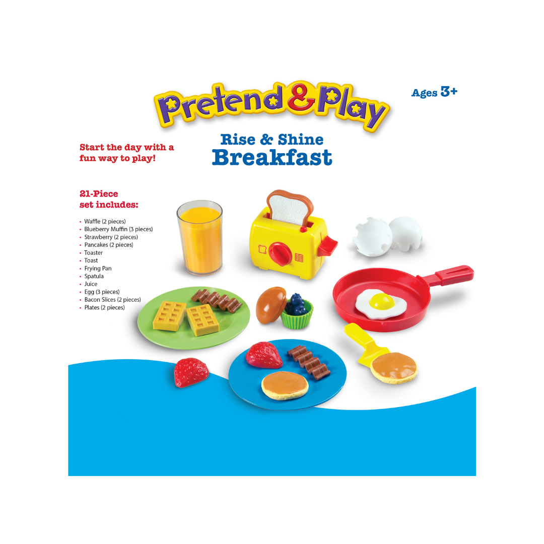 SET DE DESAYUNO RISE & SHINE 21 PZAS