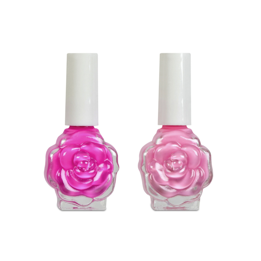 ISCREAM SET DE ESMALTES CON DISEÑO DE FLORES