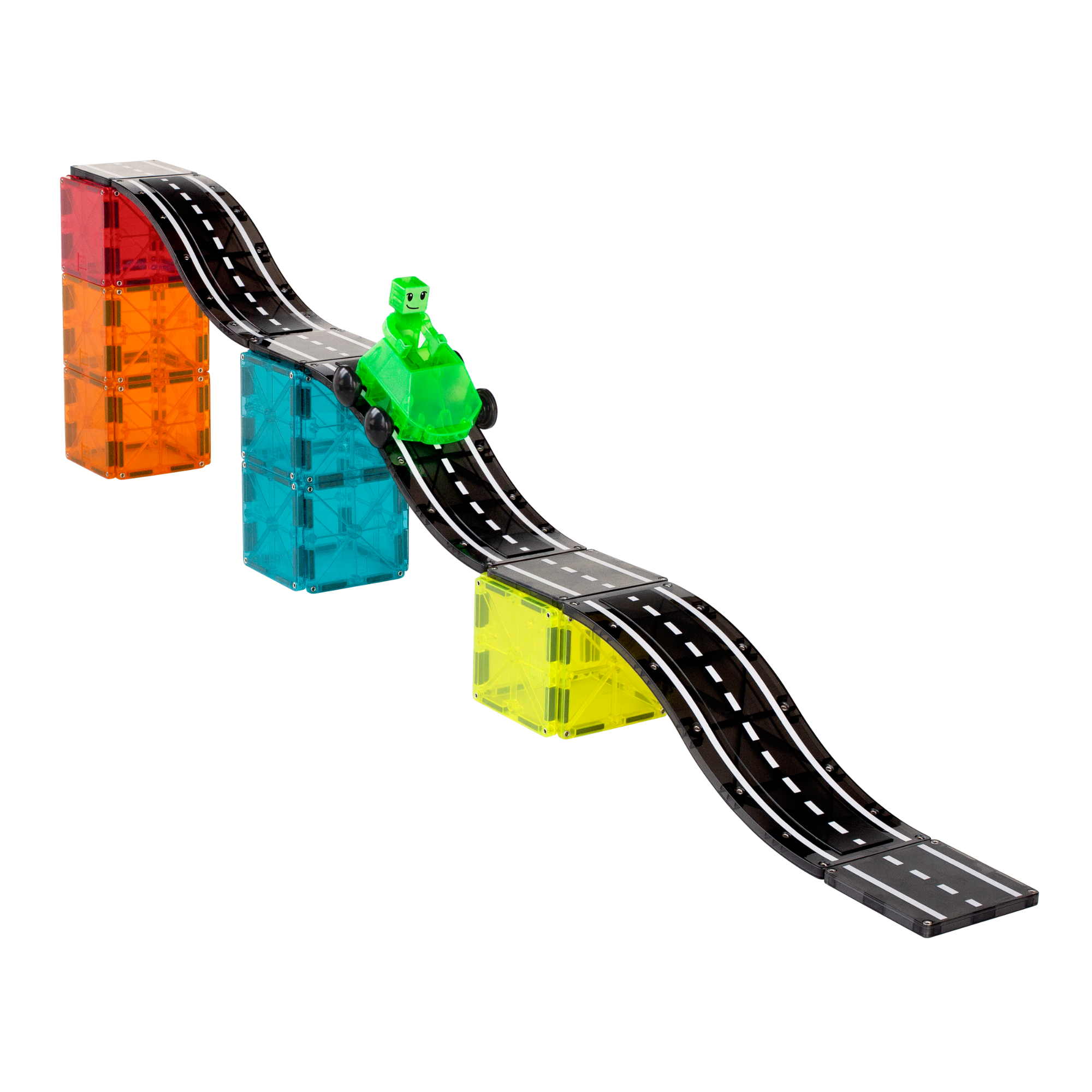 MAGNATILES DOWNHILL DUO SET 40 PZAS