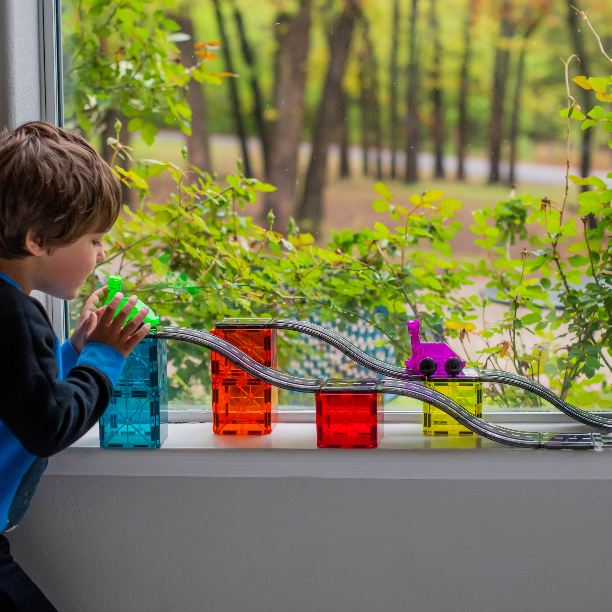 MAGNATILES DOWNHILL DUO SET 40 PZAS