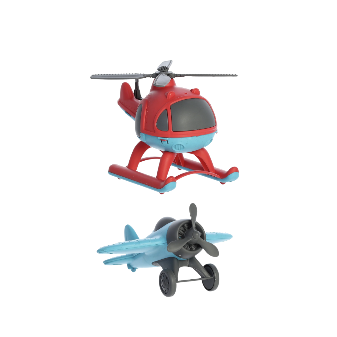 AURORA SET AVIÓN Y HELICÓPTERO