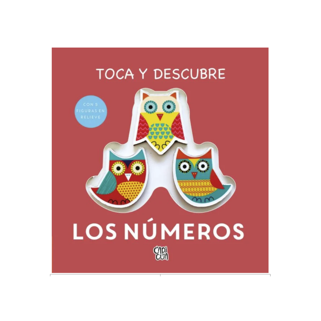 LIBRO TOCA Y DESCUBRE LOS NÚMEROS