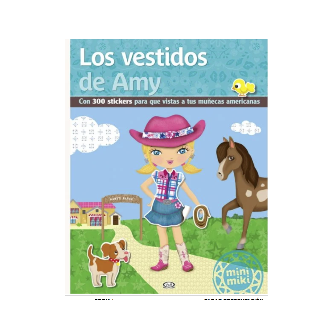 LIBRO LOS VESTIDOS DE AMY