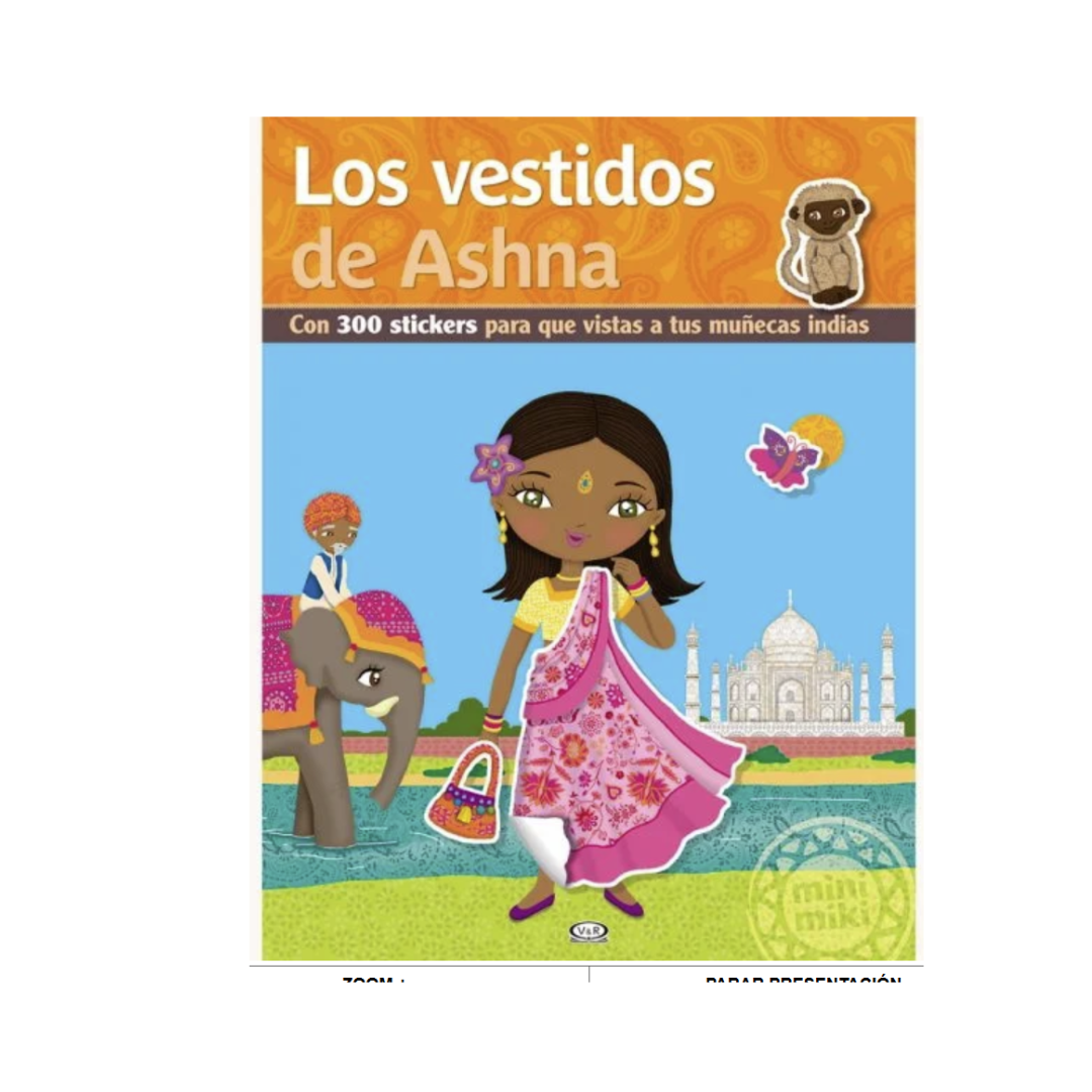 LIBRO LOS VESTIDOS DE ASHNA