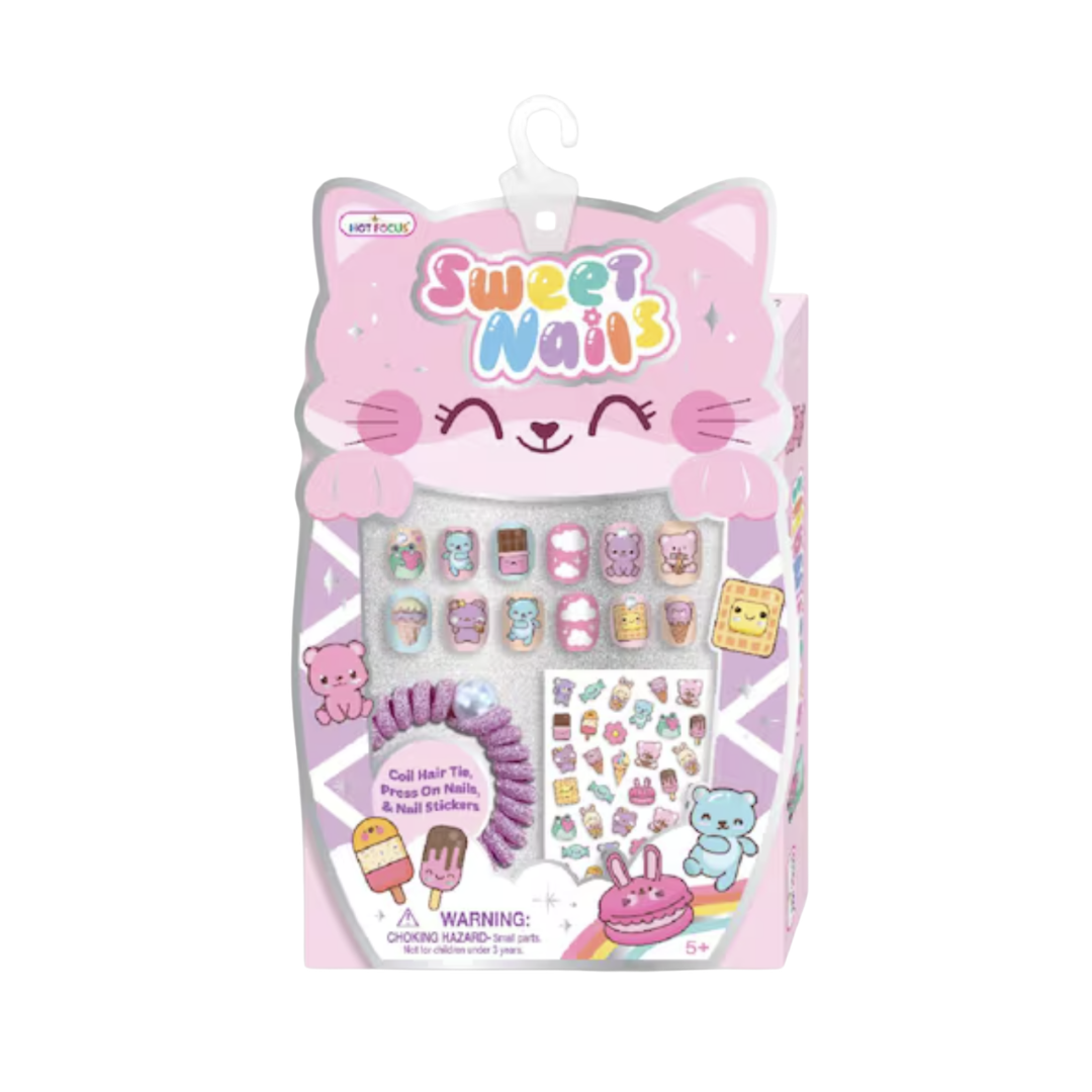 HOT FOCUS JUEGO PARA UÑAS SWEET CRITTER