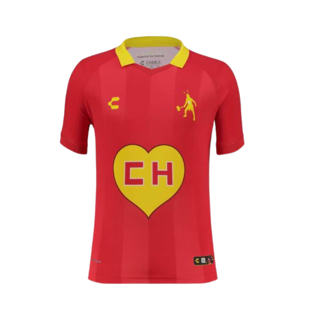 JERSEY CHARLY CHAPULIN COLORADO COLOR ROJO NIÑO