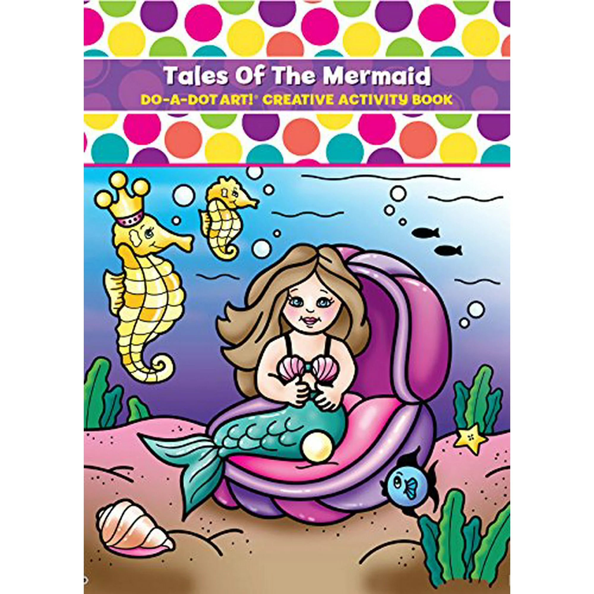 DO A DOT ART LIBRO PARA COLOREAR MERMAID