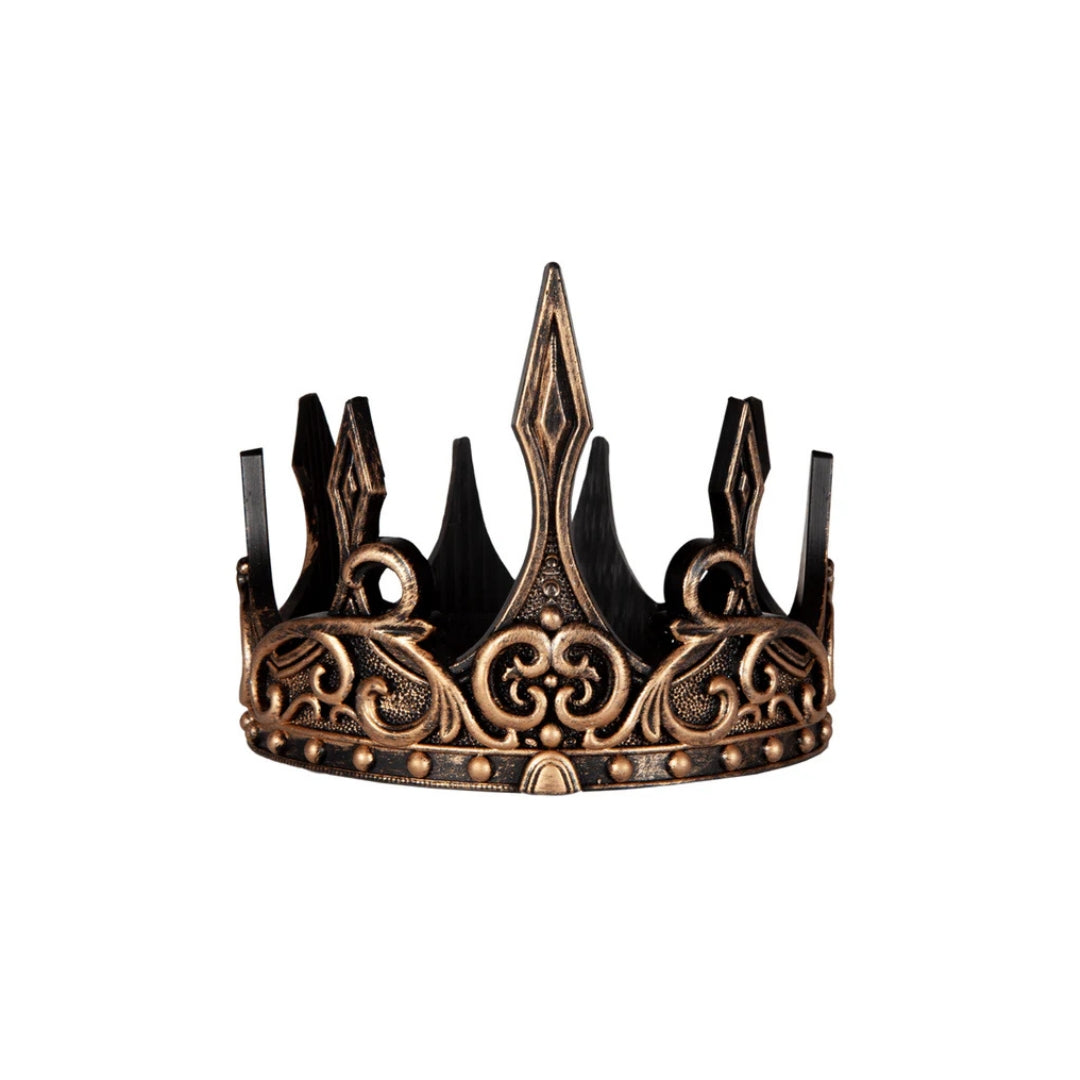 Corona Medieval Oro Negro
