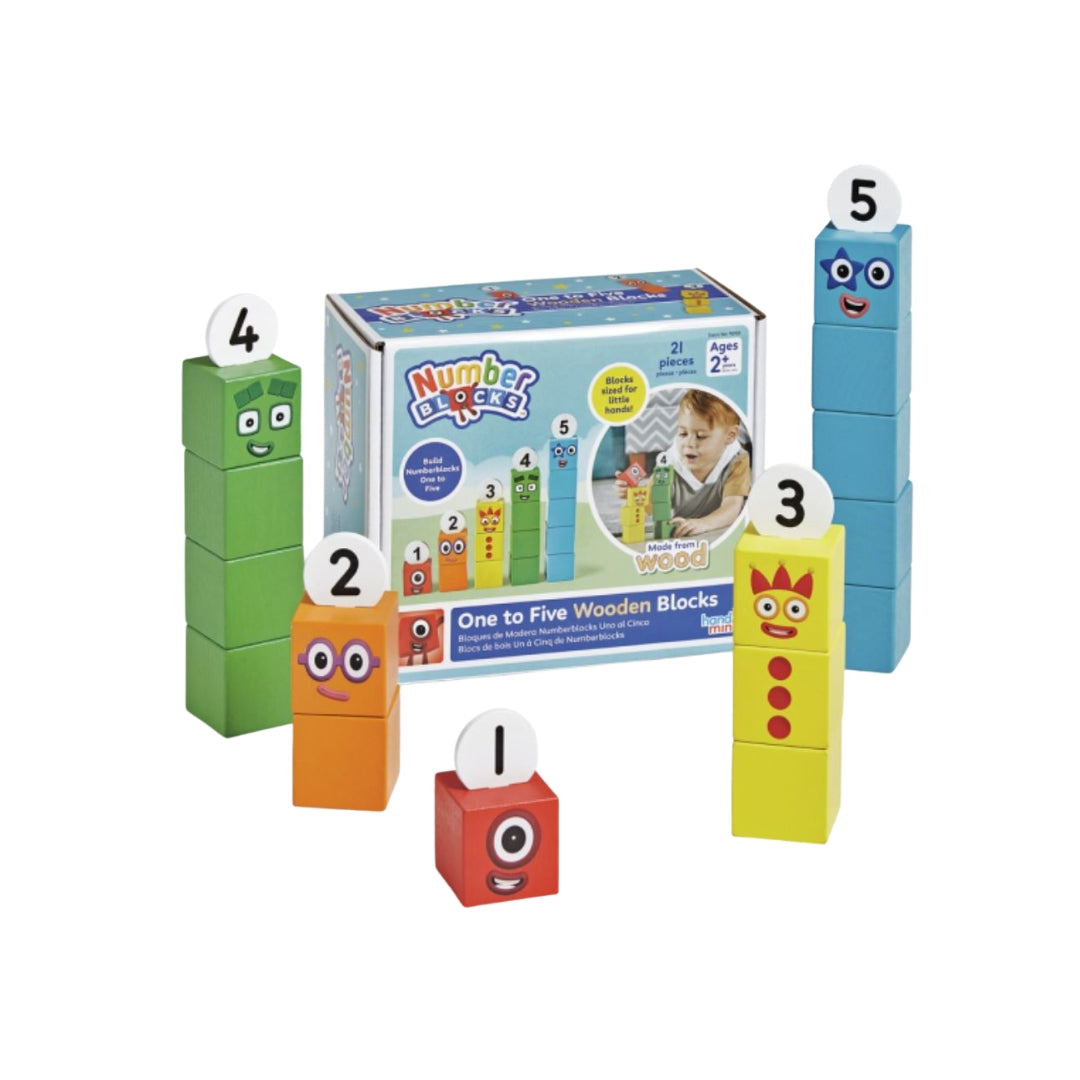BLOQUES DE MADERA NUMBERBLOCKS 1 AL 5