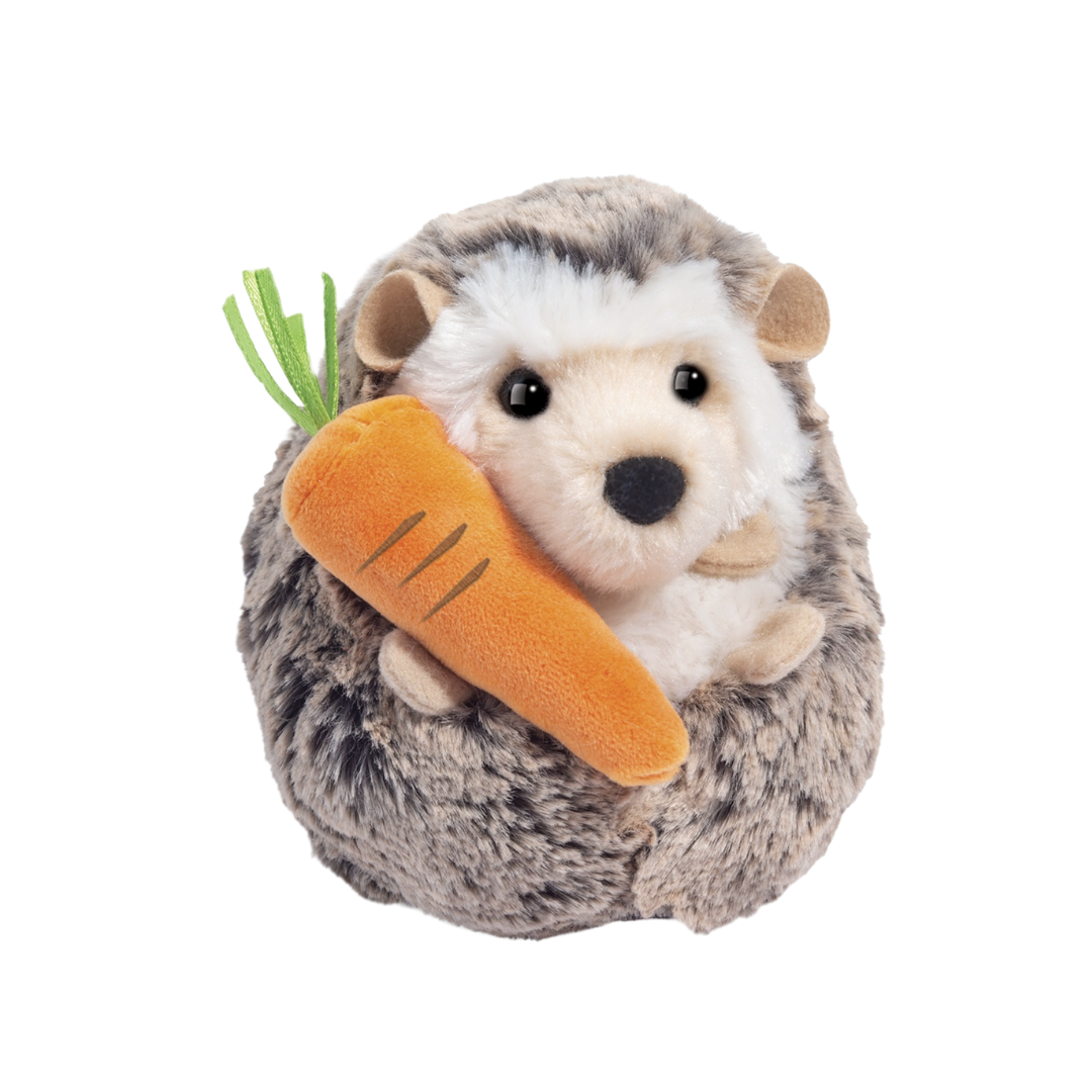 DOUGLAS TOYS PELUCHE ERIZO CON ZANAHORIA