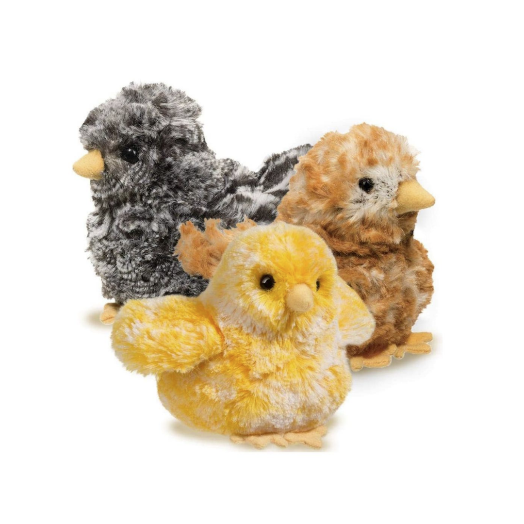 DOUGLAS TOYS PELUCHE MINI POLLITO MULTICOLOR