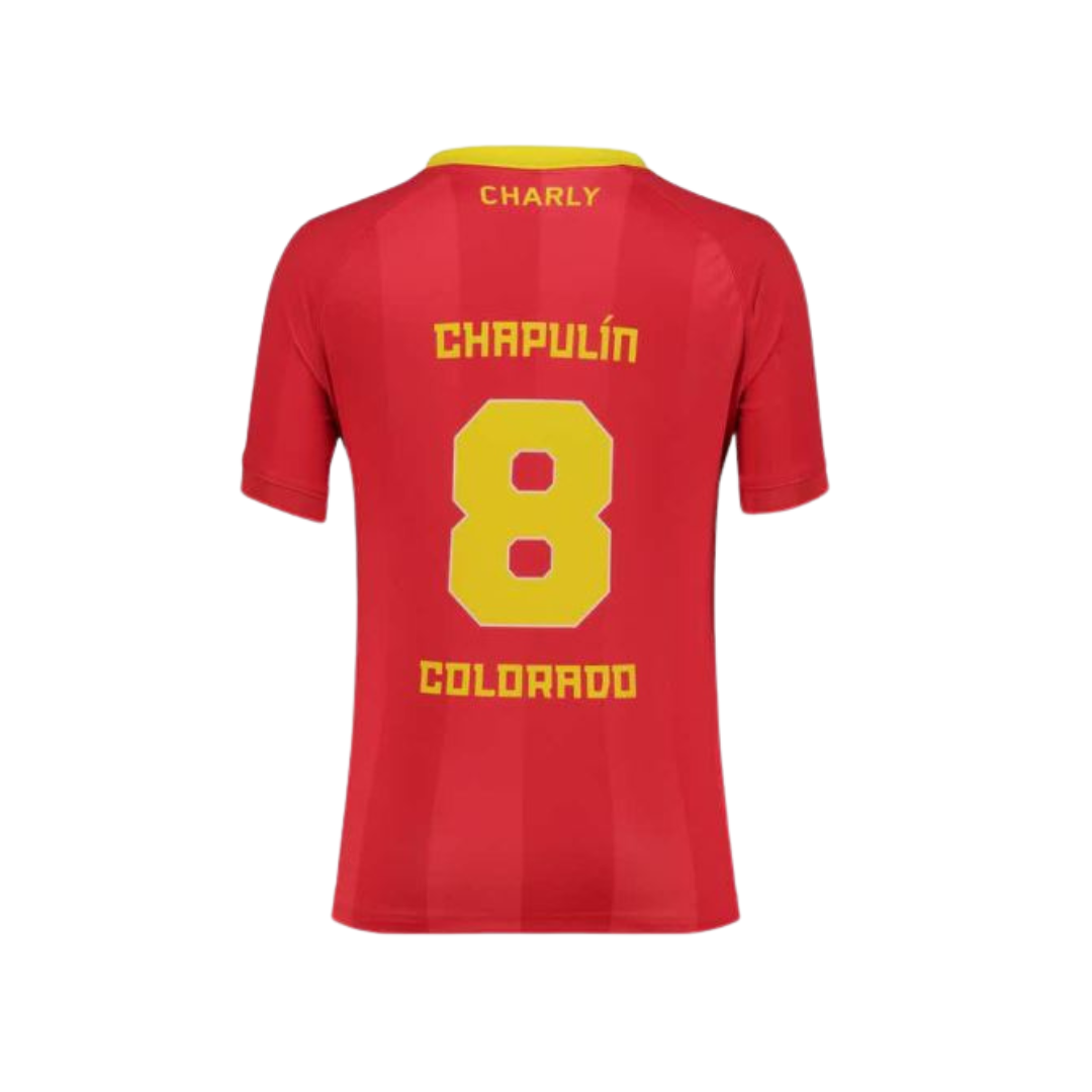 JERSEY CHARLY CHAPULIN COLORADO COLOR ROJO NIÑO