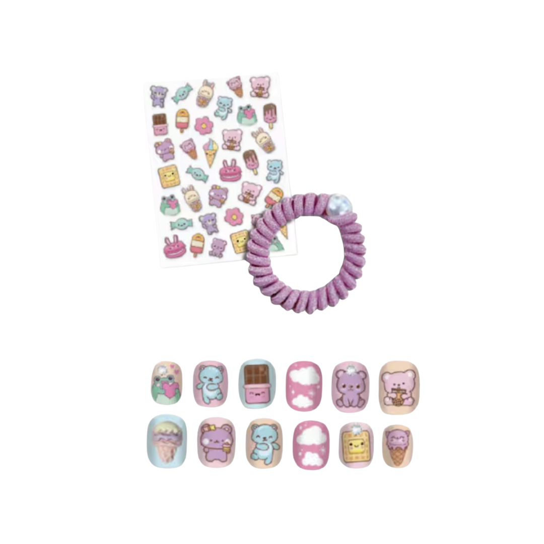 HOT FOCUS JUEGO PARA UÑAS SWEET CRITTER