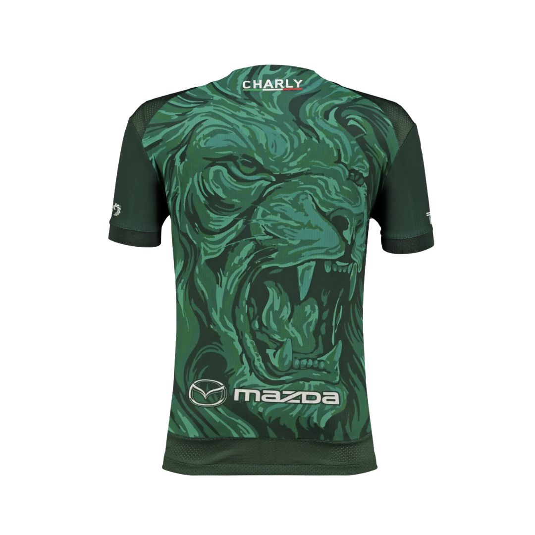 JERSEY CHARLY LEÓN VERDE OBSCURO LOCAL 26-27 PARA NIÑO