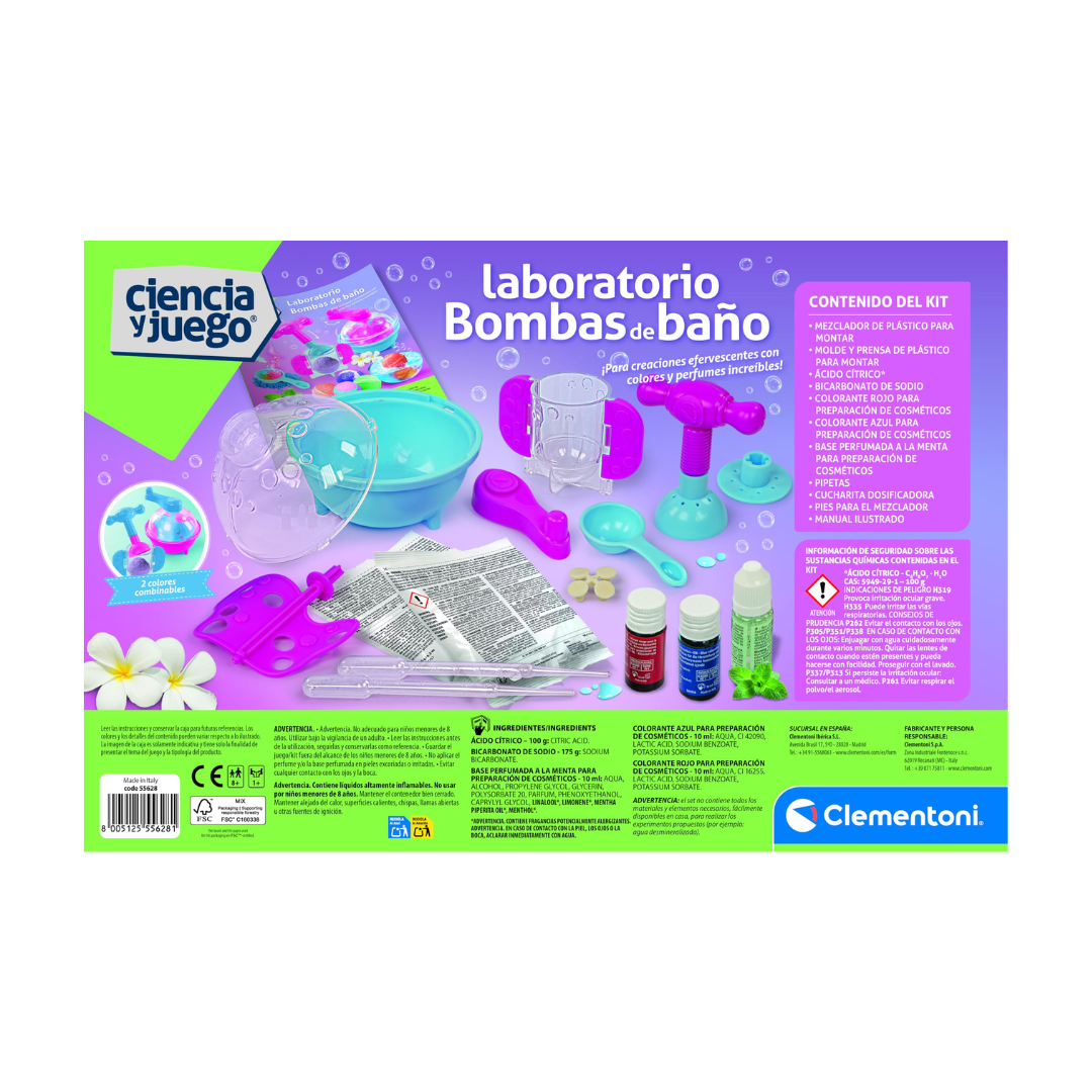 LABORATORIO BOMBAS DE BAÑO