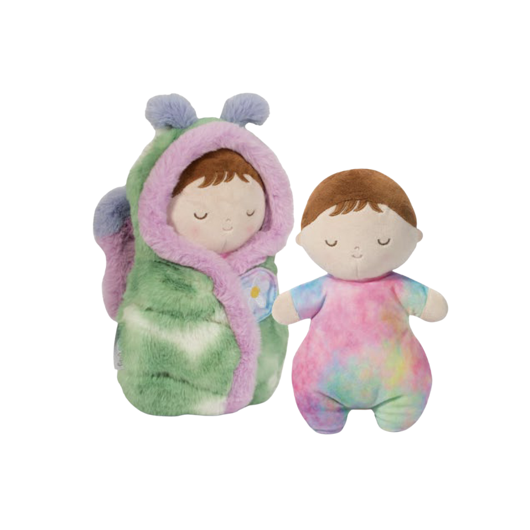 DOUGLAS TOYS PELUCHE MUÑECA ABRAZO MARIPOSA
