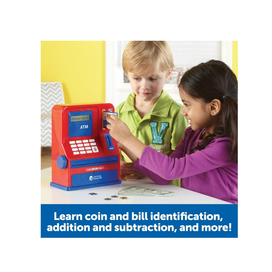CAJERO AUTOMATICO ROJO PRETEND & PLAY