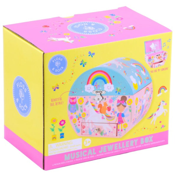 FLOSS & ROCK CAJA MUSICAL HADAS & ARCOIRIS