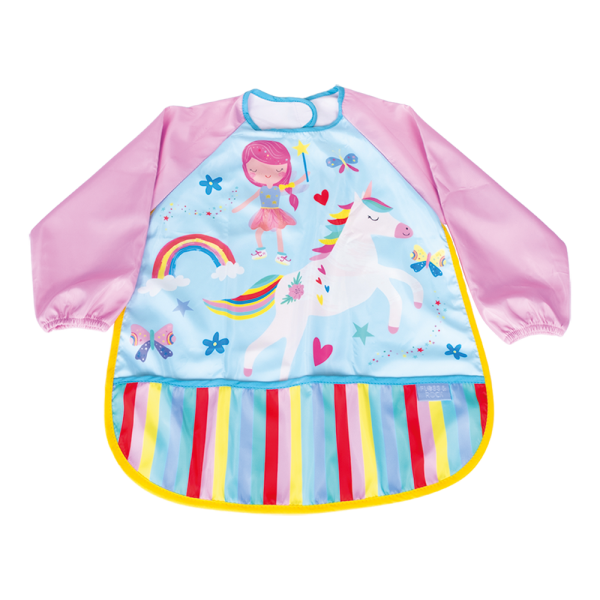 DELANTAL INFANTIL HADAS Y ARCOIRIS