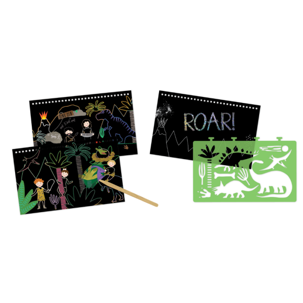 FLOSS & ROCK RASCA Y JUEGA DINOSAURIOS
