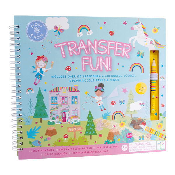 FLOSS & ROCK TRANSFER FUN HADAS & ARCOIRIS