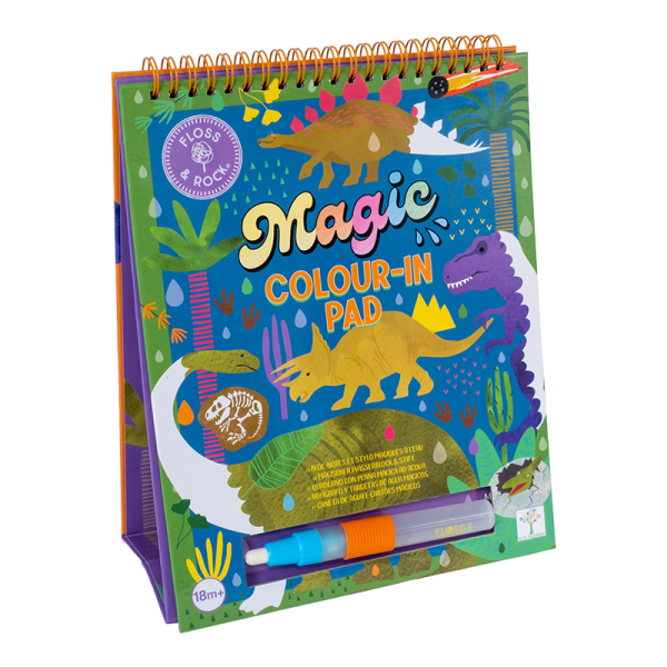 FLOSS & ROCK LIBRETA MAGICA DINOSAURIOS