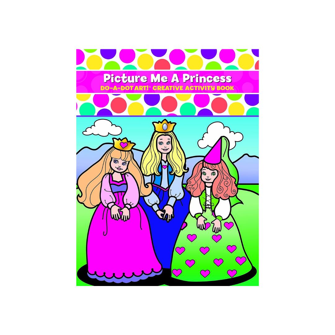DO A DOT ART LIBRO PRINCESAS